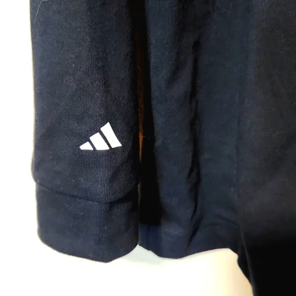 NWT Adidas Basketball Long Sleeve Tee Shirt Black Women's XS - Picture 3 of 11